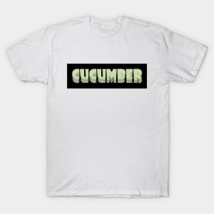 Comic Book Cucumber T-Shirt